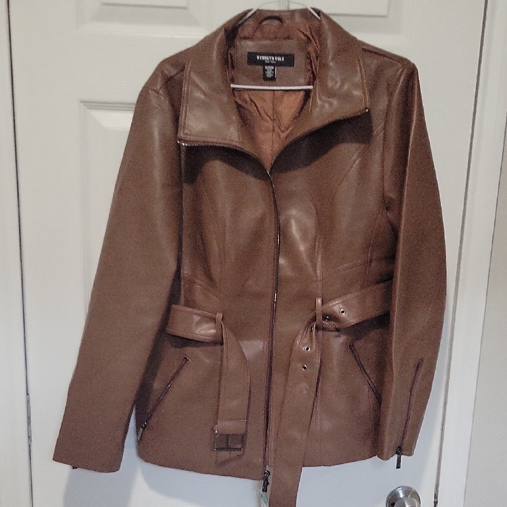 Brown Leather Jacket - image 1